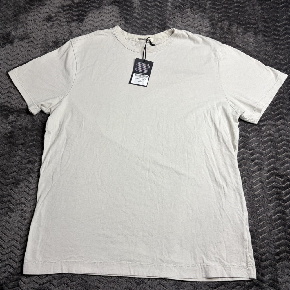 Buck Mason Pima Classic T Shirt Size Small Granite Gray size Medium NWT